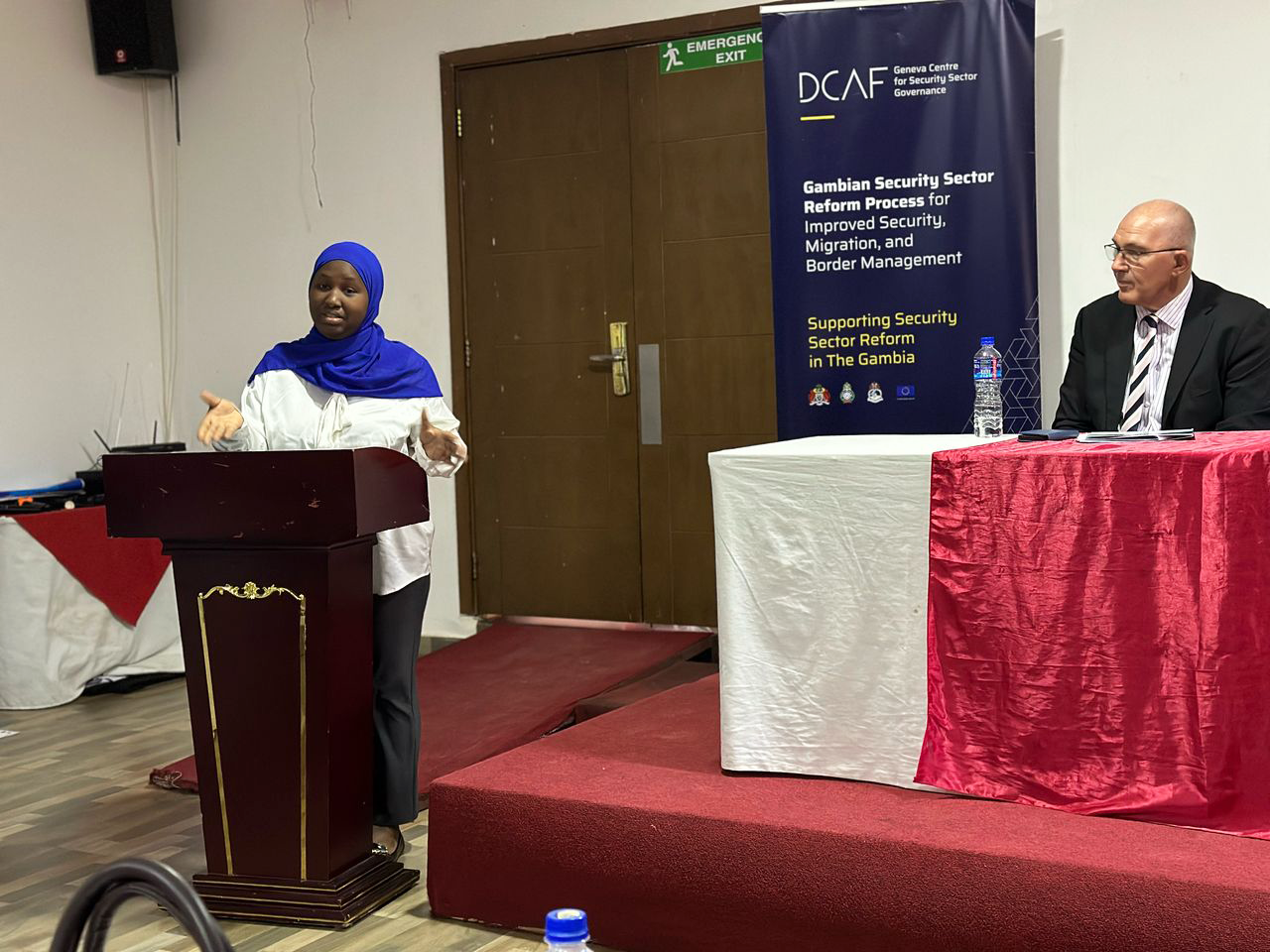 ONS with DCAF conducts training on the newly developed policies for Security Institutions